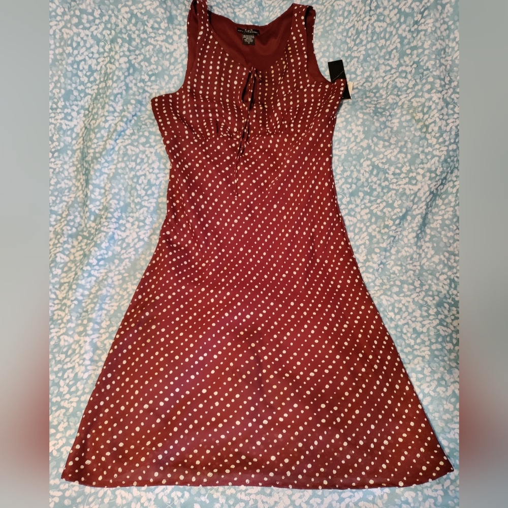Polka Dot Sleeveless Dress